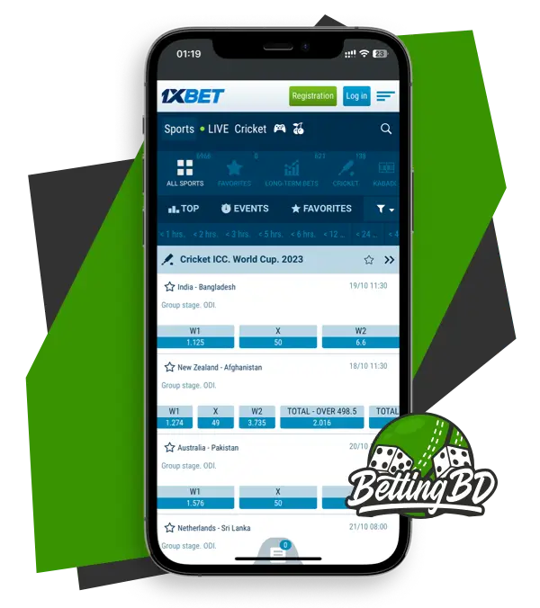 1xbet sports betting options