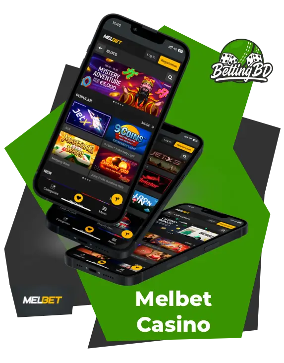 Casino options at Melbet Bangladesh official site