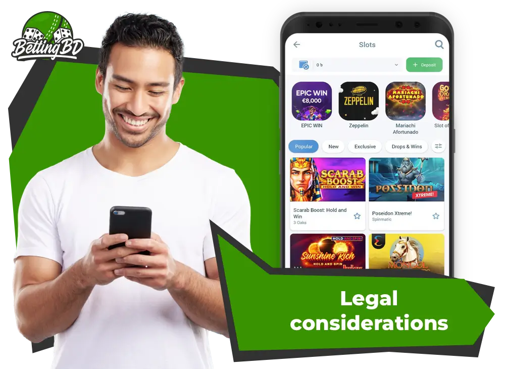 Illustration for Legal Considerations for Betting Apps in Bangladesh